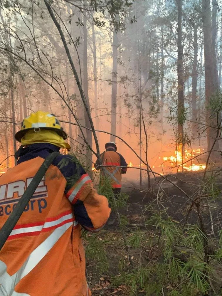 Traccorp firefighters